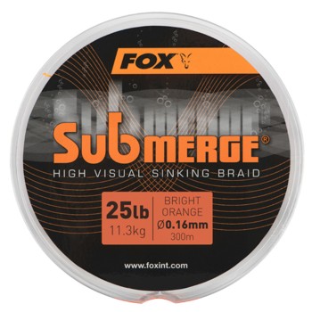 FOX Submerge High Visual Sinking Braid Pītā aukla