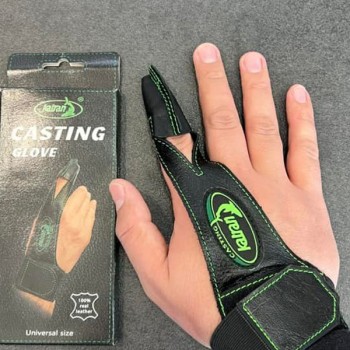 Katran Casting Glove Uzpirkstenis no ādas