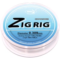 Katran Zig Rig - Copolimer Line Kopolimēru aukla priekš Zig-Rig 100m