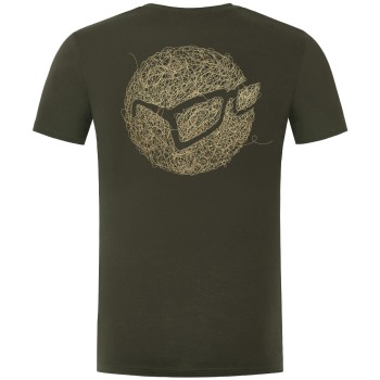 KORDA Birdsnest Tee Dark Olive T-Shirt T-krekls