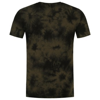 KORDA Tie Dye Tee Dark Olive T-Shirt T-krekls