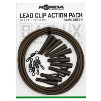 KORDA Basix Lead Clip Action Pack Montāžas komplekts