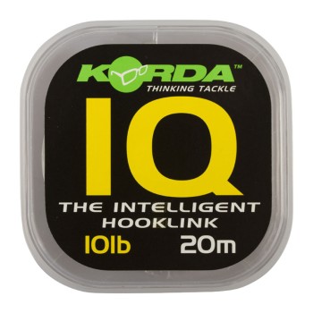 KORDA IQ Intelligent Hooklink Pavadiņa materiāls (fluorokarbons)