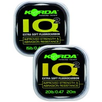 KORDA IQ2 Extra Soft Fluorocarbon Pavadiņa materiāls (mīksts fluorokarbons)