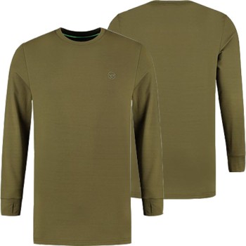 KORDA Kore Thermal Long Sleeve Shirts Olive Termokrekls ar garām piedurknēm