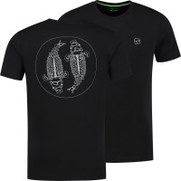 KORDA LE Mandala Tee T-Shirt Black T-krekls