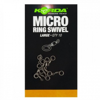 KORDA Micro Rig Ring Swivel Mikro griezulis ar gredzenu