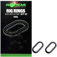KORDA Rig Ring Oval Ovālas formas gredzens aprīkojumiem