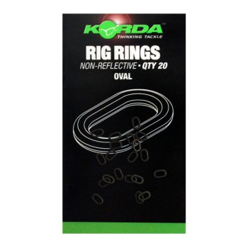 KORDA Rig Ring Oval Ovālas formas gredzens aprīkojumiem