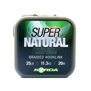 KORDA Super Natural Braided Hooklink Pavadiņa materiāls