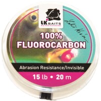 LK Baits 100% Fluorocarbon 100% Fluorokarbons 20m