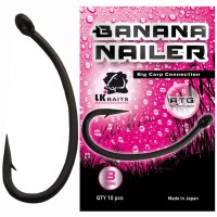 LK Baits Banana Nailer Hooks Size 8