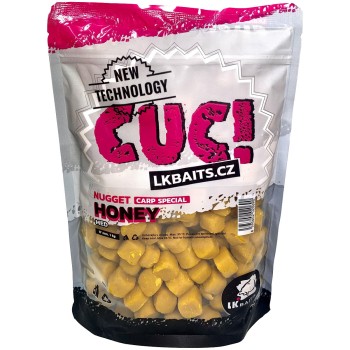 LK Baits CUC! Nugget Carp Honey Iebarošanas nageti (Medus) 17 mm, 1kg
