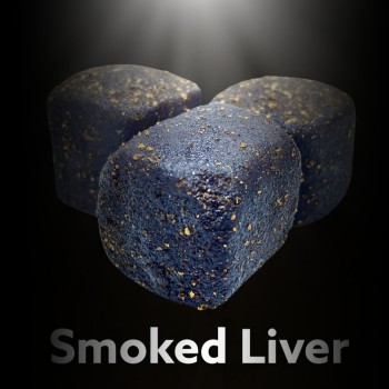 LK Baits CUC! Nugget Carp Smoked Liver Iebarošanas nageti (Kūpinātas aknas) 17 mm, 1kg