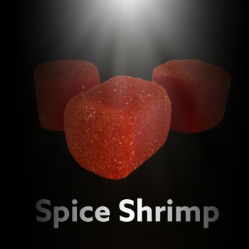 LK Baits CUC! Nugget Carp Spice Shrimp Iebarošanas nageti (Garšvielu garneles) 17 mm, 1kg