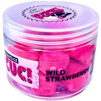 LK Baits CUC! Nugget POP-UP Fluoro Wild Strawberry Nageti peldošie (Meža zemene) 17 mm