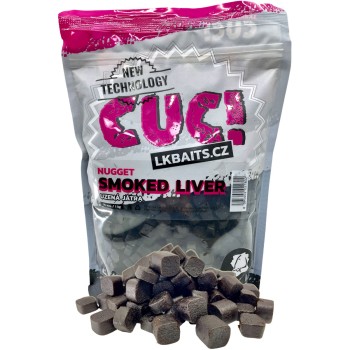 LK Baits CUC! Nugget Smoked Liver Iebarošanas nageti (Kūpinātas aknas) 10 mm, 1kg