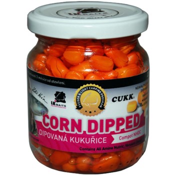 LK Baits Compot NHDC Dipped Corn Āķa kukurūza dipā (Asie augļi) 220ml