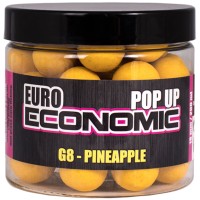 LK Baits Euro Economic G8-Pineapple Pop-Up Boilas peldošās (Ananāss + Ingvers) 18mm