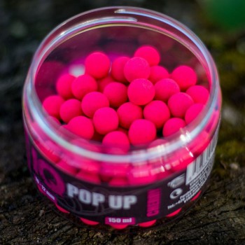 LK Baits IQ Method Feeder Cherry Pop UP Fluoro Boilies Peldošās mini boilas (Ķirsis) 10-12mm 