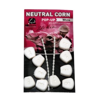 LK Baits Neutral Corn (Pop-Up) Mākslīgā, peldošā kukurūza