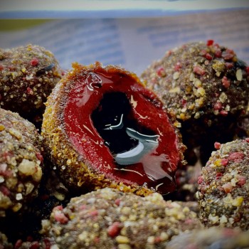 LK Baits Nutrigo FEED-EX Monster Crab Boilas ar šķidru pildījumu (Krabis) 800g, 20mm