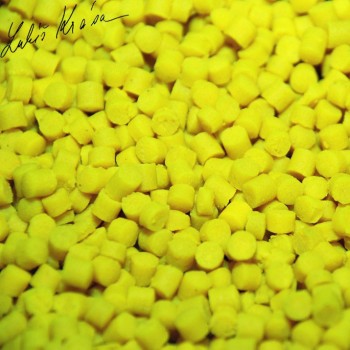 LK Baits Pineapple/N-Butyric Fluoro Pellets Fluoro peletes (Ananāss/N-sviestskābe) 1kg
