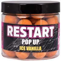 LK Baits ReStart ICE Vanilla Pop-Up Boilas peldošās (Vaniļa) 18mm