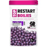 LK Baits Top ReStart Purple Plum Boilies Boilas (Plūme)