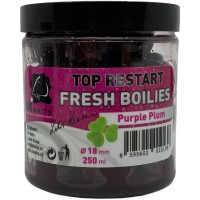 LK Baits Top Restart Purple Plum Fresh Boilie Āķa boilas busterā (Plūme)