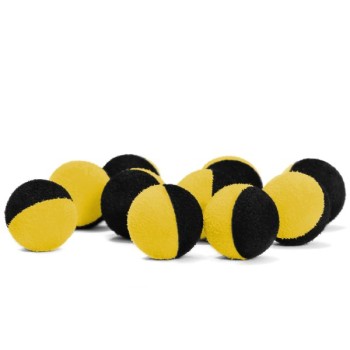 LK Baits ZIG RIG Pop–Up Black/Yellow Peldošās putu boilas priekš Zig-Rig (Melna/Dzeltena)