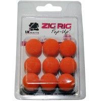 LK Baits ZIG RIG Pop–Up Orange Peldošās putu boilas priekš Zig-Rig (Oranža) 18mm