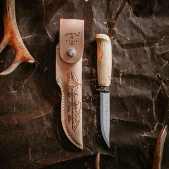 Marttiini Deluxe Lynx Bronze Knife Medību nazis