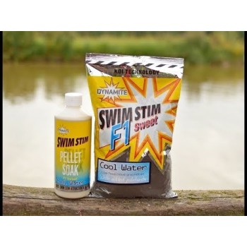 Dynamite Baits Swim Stim Pellet Soak – F1 Sweet Cool Water Likvīds granulām aukstā ūdenī (Salds) 500ml