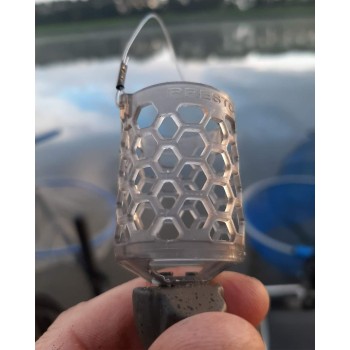 Preston Innovations Hexmesh Plastic Bullet Feeders Barotava tālai liešanai