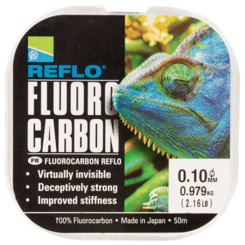 Preston Innovations Reflo Fluorocarbon Fluorokarbons 50m