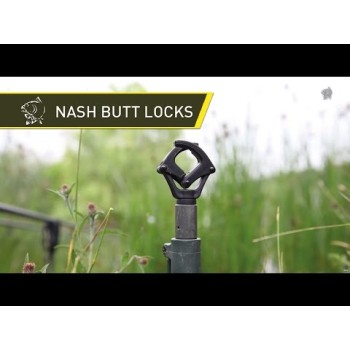 NASH Butt Lock Turētājs aizmugurējais makšķerēm ar slēdzeni