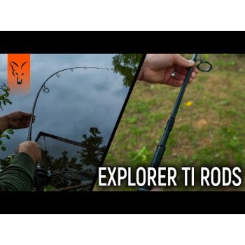 FOX Explorer Ti Rods 8-10ft Karpu makšķere, izvelkama