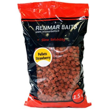 Renmar Baits Strawberry Pellets Peletes (Zemenes) 1.5kg