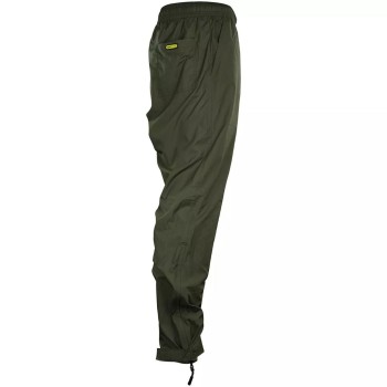 RidgeMonkey APEarel Dropback Lightweight Hydrophobic Trousers Green Bikses ūdensizturīgas, zaļas