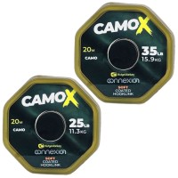 RidgeMonkey Connexion CamoX Soft Coated Hooklink Pavadiņa materiāls