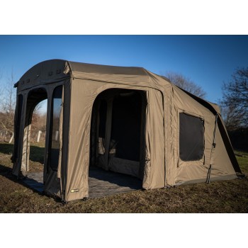 RidgeMonkey EscAPE XF2 Compact with Plus Porch Extension Divvietīga telts ar papildus pagarinājumu
