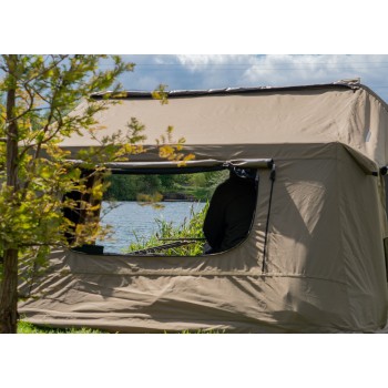 RidgeMonkey EscAPE XF2 Compact with Plus Porch Extension Divvietīga telts ar papildus pagarinājumu