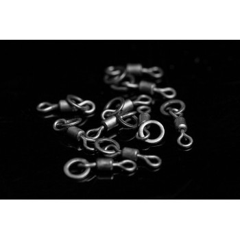 RidgeMonkey RM-Tec Mini Hook Ring Swivel Mini griezulis ar gredzenu