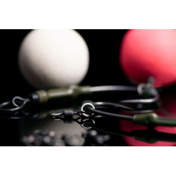 RidgeMonkey RM-Tec Mini Hook Ring Swivel Mini griezulis ar gredzenu