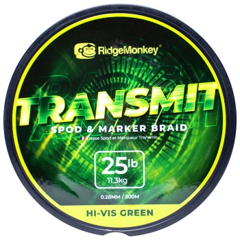 RidgeMonkey RM-Tec Transmit Spod & Marker Braid Pītā aukla priekš markiera/spoda 300m