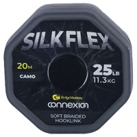 RidgeMonkey Connexion SilkFlex Soft Braid Hooklink Pavadiņa materiāls