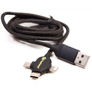 RidgeMonkey Vault USB-A to Multi Out Cable Universāls kabelis lādēšanai