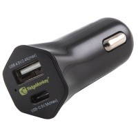 RidgeMonkey Vault 15W USB-C Car Charger Adaptor