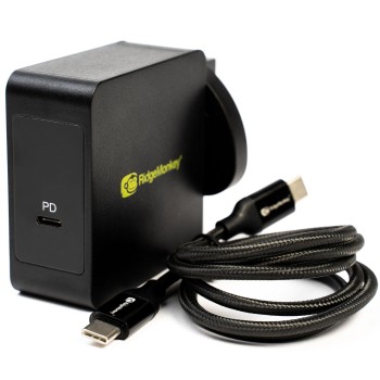 RidgeMonkey Vault 30W USB-C Power Delivery AC Mains Adaptor Maiņstrāvas adapteris 30W